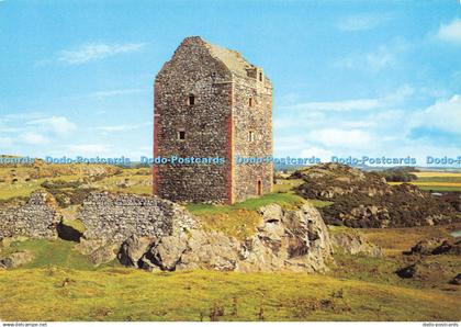 D156044 Roxburghshire. Smailholm Tower Near Dryburgh. J. Arthur Dixon