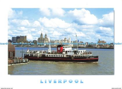 D162225 Liverpool. Mersey Ferry and Liverpool Skyline. Judges. C. 34152