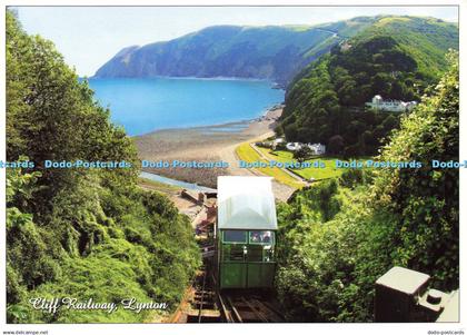 D165564 Lynton. Cliff Railway. The Picture Postcard. Valerie Flint