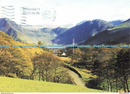 D172248 Buttermere From High House. Buttermere Landscape and Crafts. Louise Kyle