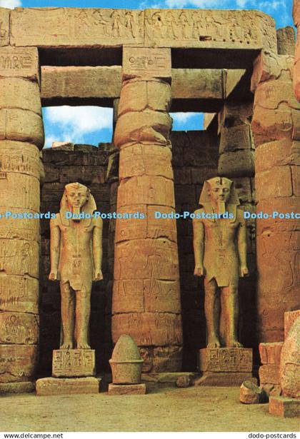 D184944 Luxor. Statues of Ramses II. Lehnert and Landrock