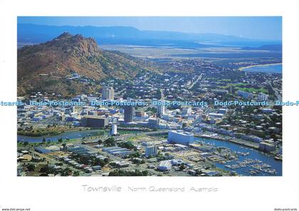 D188412 Australia. North Queensland. Townsville. Aerial View Overlooking the Cit