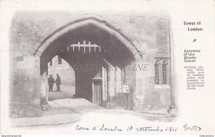 ENGLAND - London - Tower of London, Gateway of the Bloody Tower 1911