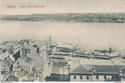 PC18689 Quebec. Lower Town and Levis. Montreal Import. No 53