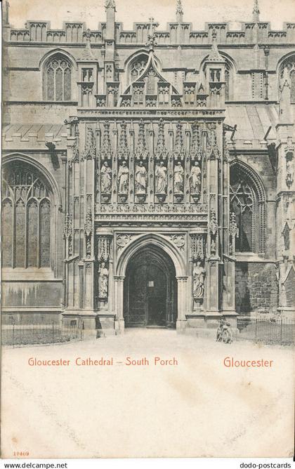 PC29202 Gloucester Cathedral. South Porch. Gloucester. Stengel. No 19409. 1909