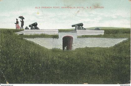 PC39037 Old French fort. Annapolis Royal. N. S. Canada