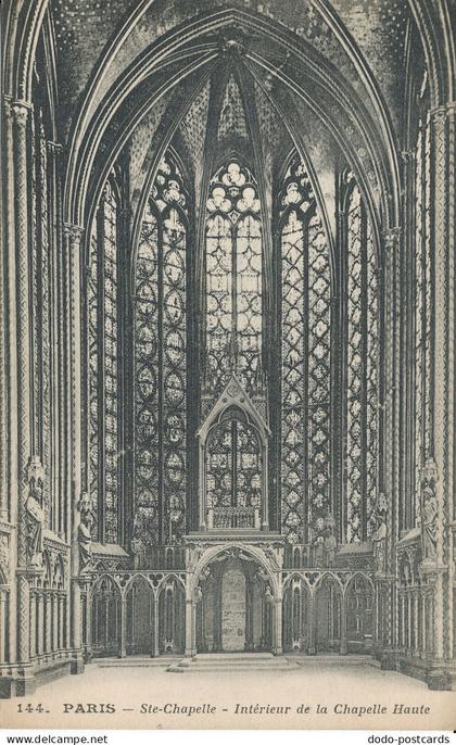 PC40867 Paris. Ste Chapelle. Interieur de la Chapelle Haute. G. Bouchetal. No 14