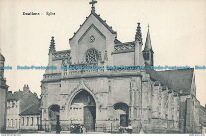 R005973 Doullens. Eglise