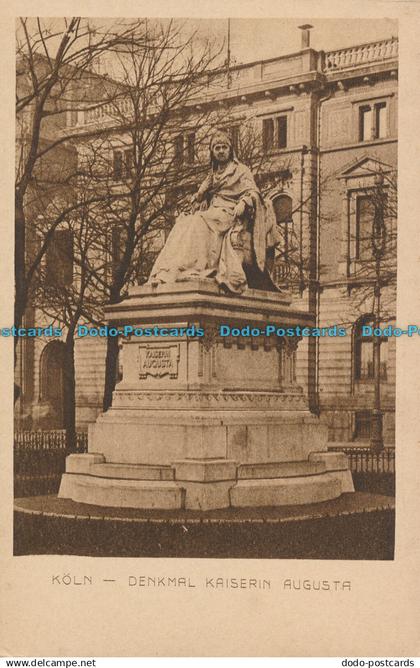 R009289 Koln. Denkmal Kaiserin Augusta