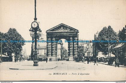 R013635 Bordeaux. Porte d Aquitaine. No 19. B. Hopkins