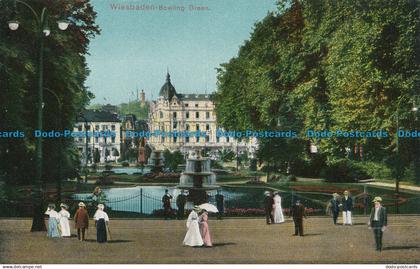 R015255 Wiesbaden. Bowling Green. B. Hopkins