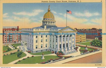 R016421 Passaic County Court House. Paterson. N. J. The Ruben