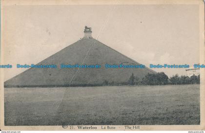 R019987 Waterloo. La Butte. The Hill. A. Dohmen. Albert