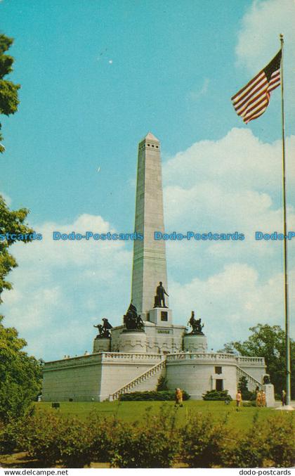 R020761 The Lincoln Tomb. Springfield. Illinois. Curteichcolor