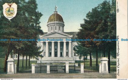 R020770 State Capitol. Montpelier. Vt