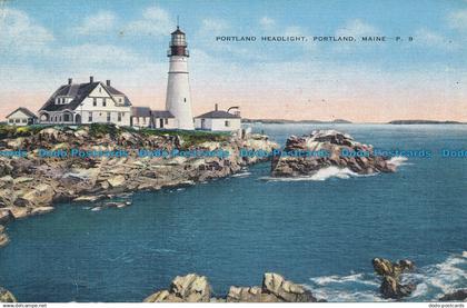 R045123 Portland Headlight. Portland. Maine. 1937