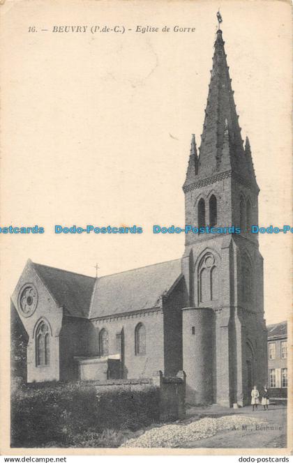 R053755 Beuvry. Eglise de Gorre. No 16