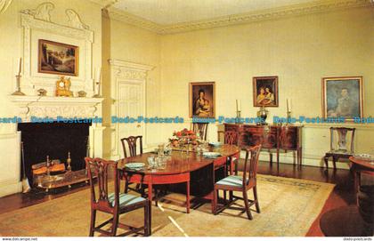 R054349 Hammond Harwood House. Annapolis. Maryland Dining Room. Walter H. Miller