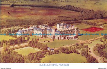 R062719 Gleneagles Hotel. Perthshire. Photochrom. 1955