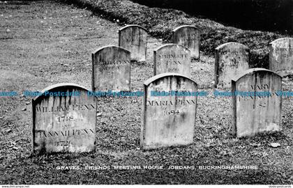 R065430 Graves. Friends Meeting House. Jordans. Buckinghamshire. RP