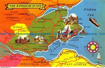 R070355 The Kingdom of Fife. A Map