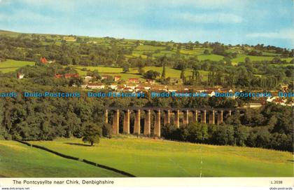 R073036 The Pontcysyllte near Chirk. Denbighshire. Dennis