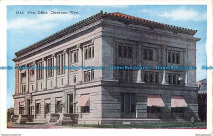 R088316 8435. Post Office. Cheyenne. Wyo. H. H. T