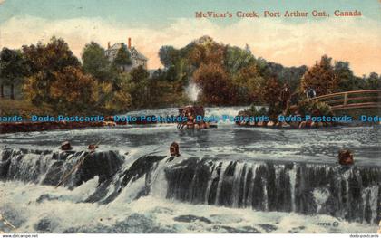 R127188 McVicars Creek Port Arthur Ontario. Canada. Valentine. 1916