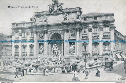 R133639 Roma. Fontana di Trevi