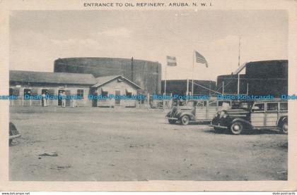 R140006 Entrance to Oil Refinery. Aruba. N. W. I. Aruba