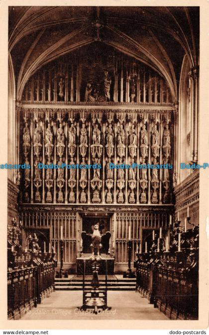 R140985 Magdalen College Chapel. Oxford. Oxford Times