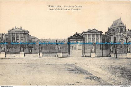 R146109 Versailles. Facade du Chateau. Cosse