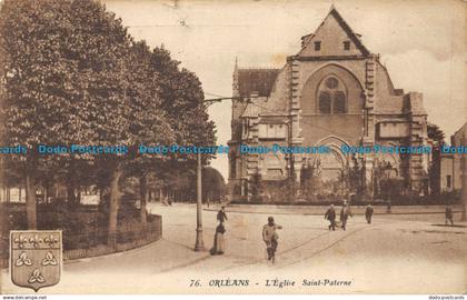 R159117 Orleans. l Eglise Saint Paterne. Artaud et Nozais