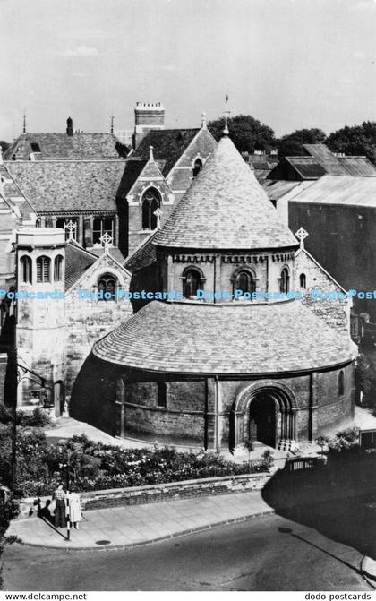 R171548 The Round Church of Cambridge. Holy Sepulchre Church. Cambridge. Tuck