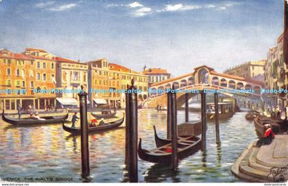 R174713 Venice. The Rialto Bridge. Wide Wide World. Venice Series II. Oilette. T