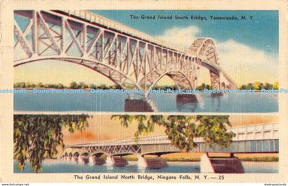 R177077 The Grand Island South Bridge. Tonawanda. N. Y. The Grand Island North B