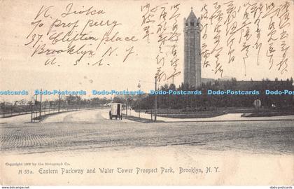 R192246 A 53a Eastern Parkway and Water Tower Prospect Park Brooklyn N Y The Rot