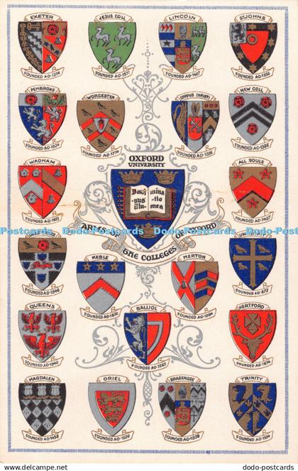 R192688 Oxford University Arms of the Colleges of Oxford