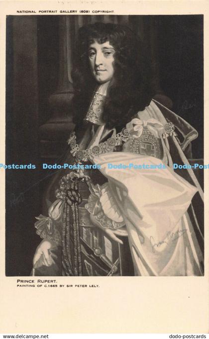 R196914 National Portrait Gallery Prince Rupert Painting of C 1665 by Sir Peter