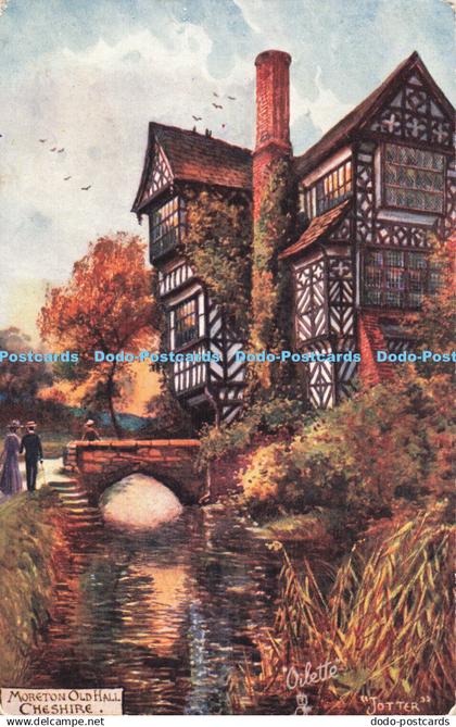 R204261 Moreton Old Hall Cheshire Tuck Picturesque Cheshire Old Timbered Houses