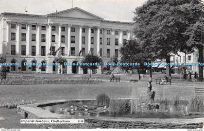 R218097 Imperial Gardens Cheltenham 5110 Cheltenham Post Card 1966