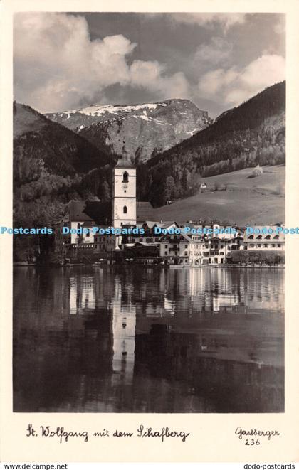 R240451 St Wolfgang mit dem Schafberg Gastberger 236 St Wolfgang Salzkammergut R