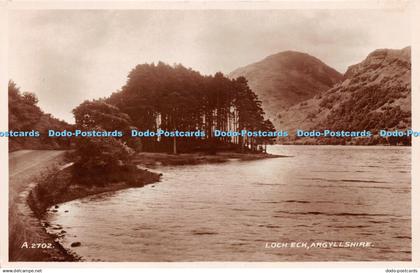 R245504 Argyllshire Loch Eck Valentine Postcard RP