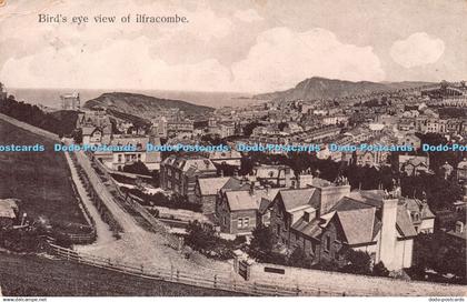 R255386 Birds eye view of Ilfracombe 1916 1368 The Ilfracombe Chronicle Series