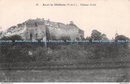 R258225 16 Auxi le Chateau P de C Chateau feodal Catala