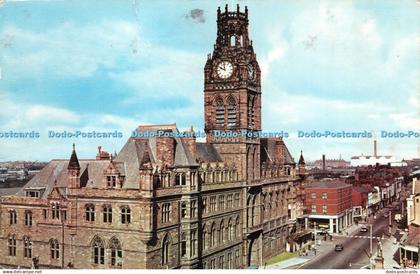 R272877 The Town Hall Barrow in Furness PT19495 Post Card 1971