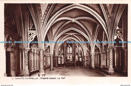 R280264 Sainte Chapelle Chapelle Basse La Nef No 3 Paris