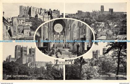 R283017 Durham The Cathedral and River The Castle The City The Cathedral Choir J