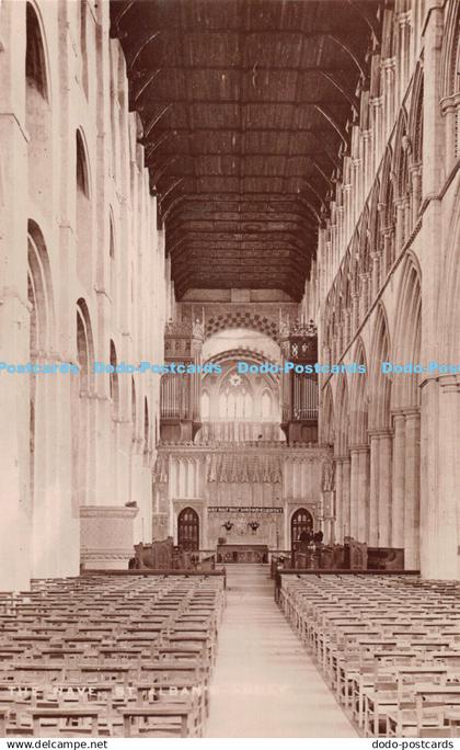 R284976 St Alban Abbey The Nave Postcard