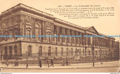 R305150 348 Paris la Colonnade du Louvre Louvre Palace Colonade Perrault Louis X